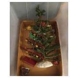 3 plastic tubs of asst Christmas,
