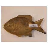 Brass fish tray 13"