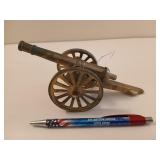 Brass cannon 7"
