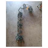 48" illuminated candy cane Yard decor, works