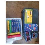 Two tubs of Christmas and home decor, lots of