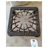 Cast iron burner stand number 401 5 1/2 x 10 x 10