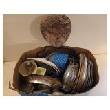 Assorted kitchen wares, home decor