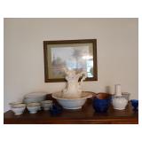 Asst treasures on top of cabinet