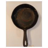 Cast iron skillet 3A 6"