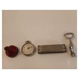 Bulls Eye pocket watch, Bluesband Hohner