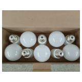 10 pack 15 W LED bulbs, 100 W replacement
