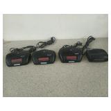 4 alarm clocks