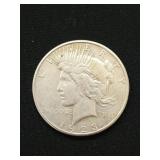 1923-S peace dollar - better grade
