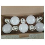 10 pack 15 W LED bulbs, 100 W replacement