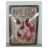 New metal sign 17x12