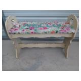 Wooden bench 22 x 29 x 11.5