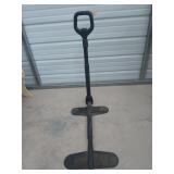 Portable tray table base, no tray