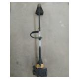 4 cycle Yard Man string trimmer, has compression