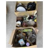 3 Boxes of great glassware