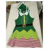 Elf dress ladies size L 11-13
