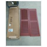 2 pair shutters 48 x 14.5