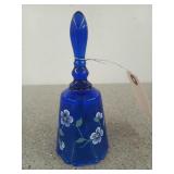 Fenton hand-painted bell 3"