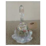 Fenton hand-painted bell 4"