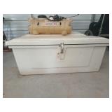 Fiberglass dock box 17x47x19.5