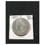 1883 O Morgan silver dollar BU GEM