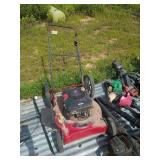 Lawn mower, blower, weed eater collection