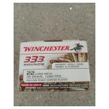 333 rds .22 LR 36 gr HP copper plated