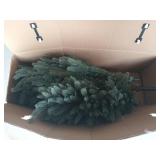 7.5 ft pre-lit Winslow fir Christmas tree in box