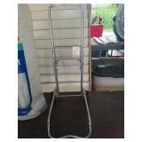 Rolling foldable luggage cart