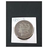 1900 O Morgan silver dollar