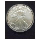 2004 Walking Liberty silver dollar BU