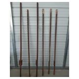 6 ct 6 ft T posts