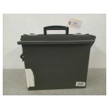 Plastic ammo can