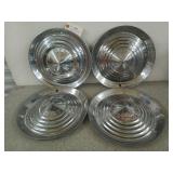 4 ct Pontiac hubcaps 15"