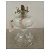 Inside thread oil lamp, no globe