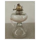 Inside thread oil lamp, no globe