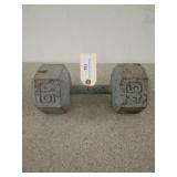 45 lb dumbbell