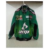 New or like new large race jacket Dale Jr