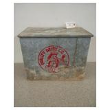 Old galvanized quality dairy company cooler 13