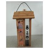 Cedar buffet bird feeder 17x6x7