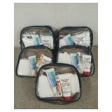5 ct travel toiletry sets