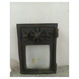 Brass US post office box door 5 x 3.5