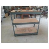 3 tier metal shelving 36x36x18