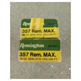 40 rds 357 Rem Max 158 gr semi-jktd HP