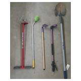 3 yard tools, 2 sprayers