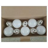 10 pack 15 W LED bulbs, 100 W replacement