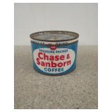 Chase and Sanborn coffee can