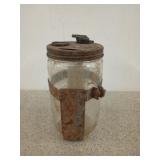 Old new stock glass windshield washer fluid holder