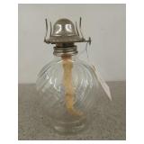 Outside thread oil lamp 9"