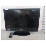 Emerson 32-in flat screen TV with remote, works